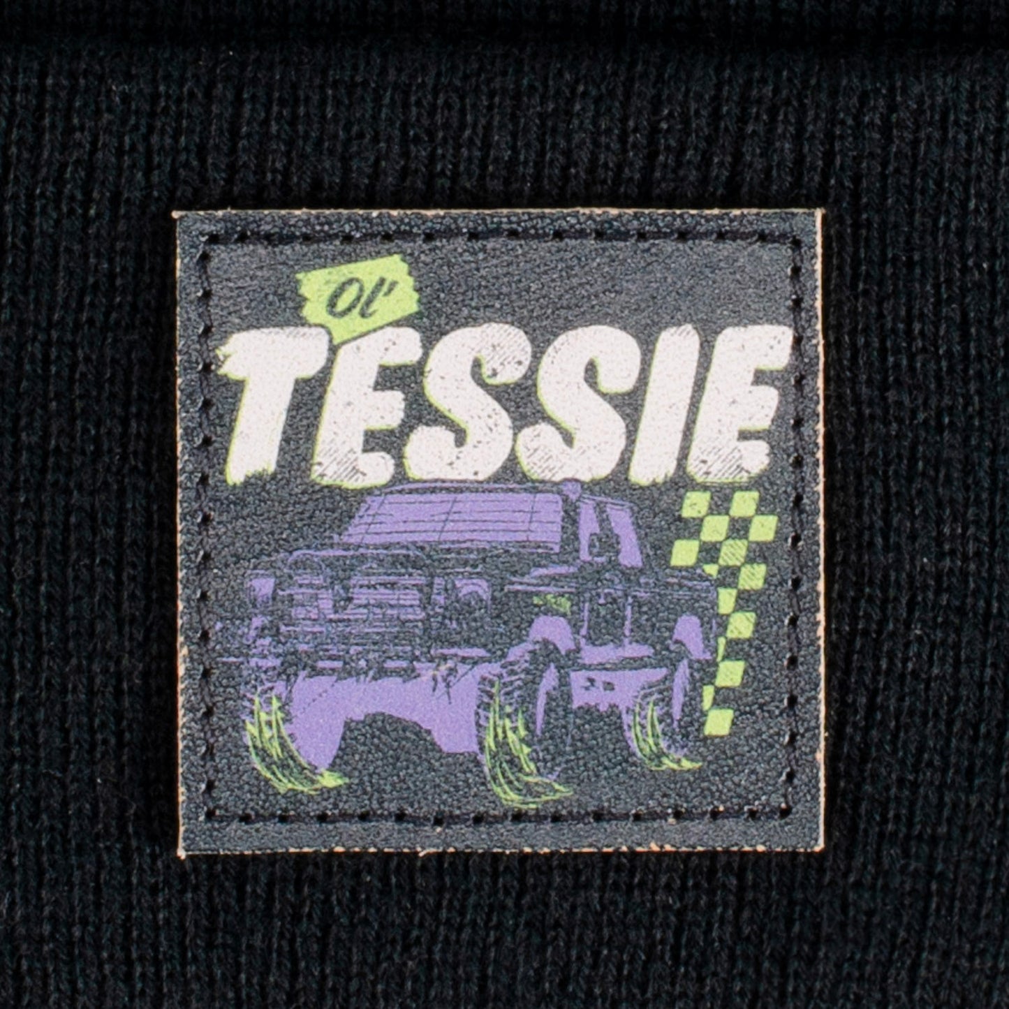 Call of Duty: Black Ops 7 Zombies Ol' Tessie Beanie - Close Up Front View