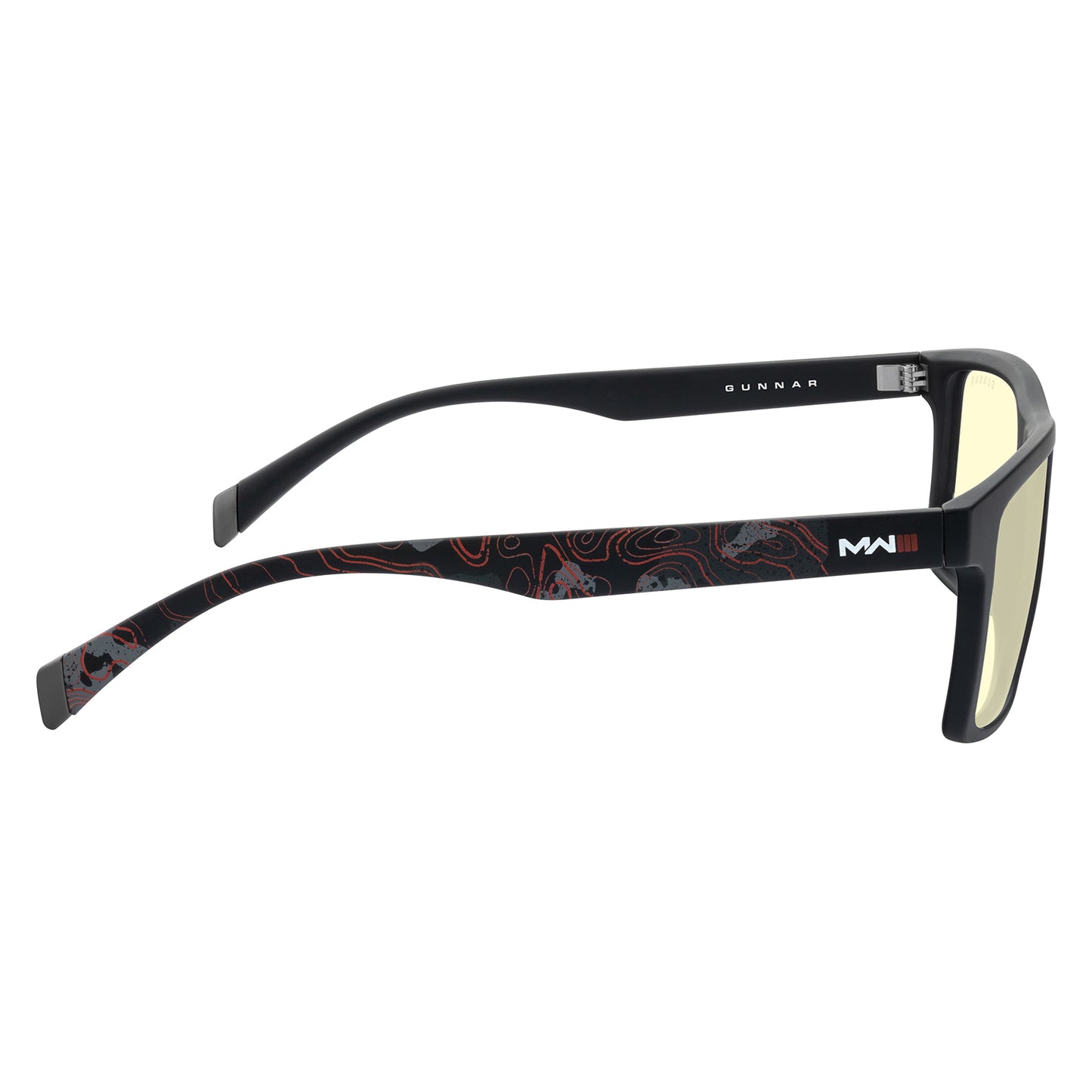 Call of Duty Alpha Edition Gunnar Blue Light Gaming Glasses - Side View