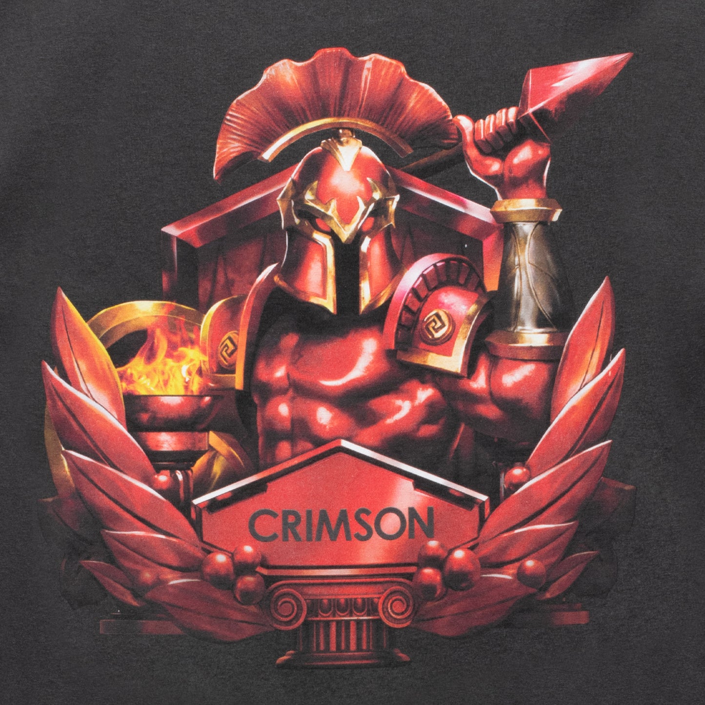 Call of Duty Crimson Rank T-Shirt - Back View Close-Up