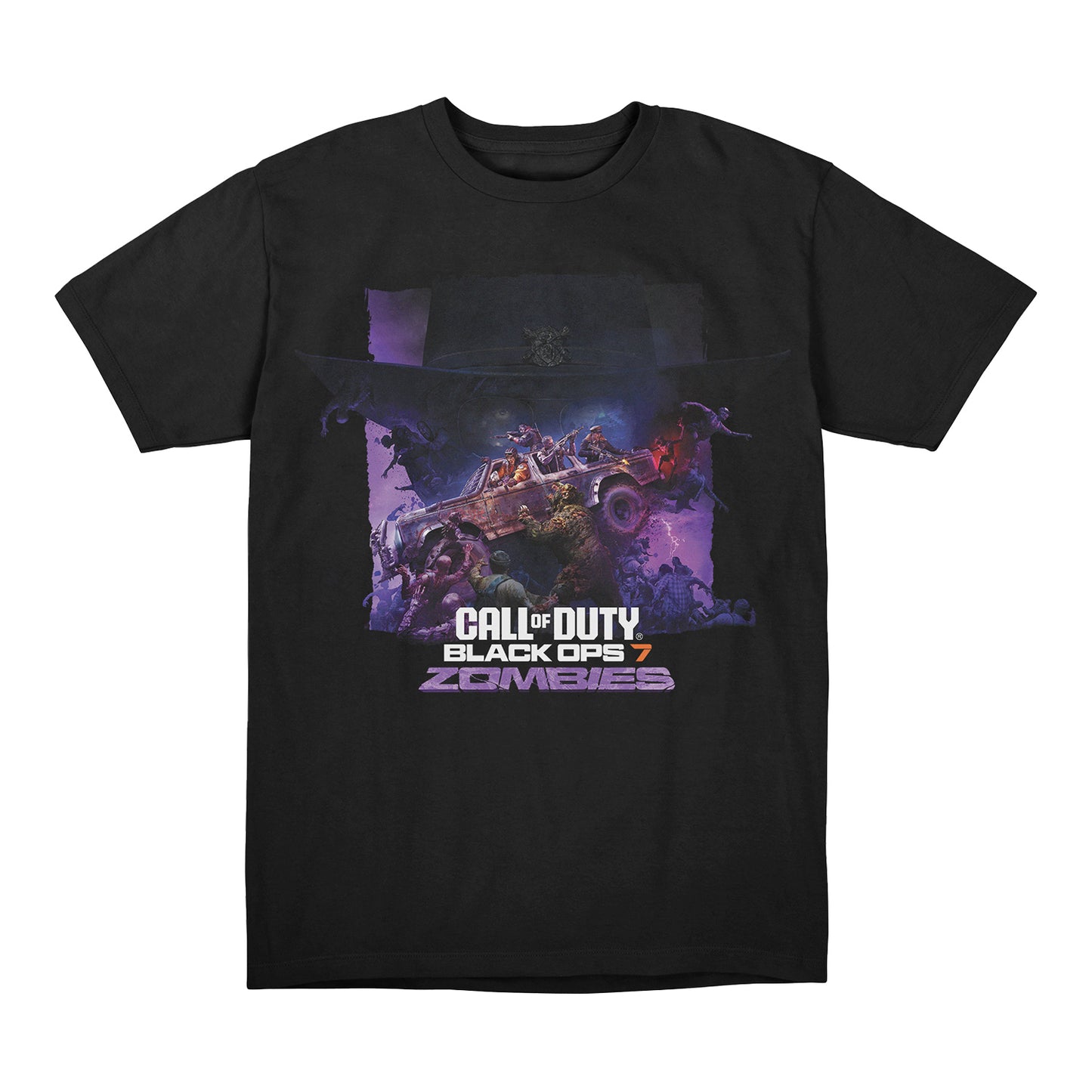 Call of Duty: Black Ops 7 Zombies Key Art T-Shirt - Front View