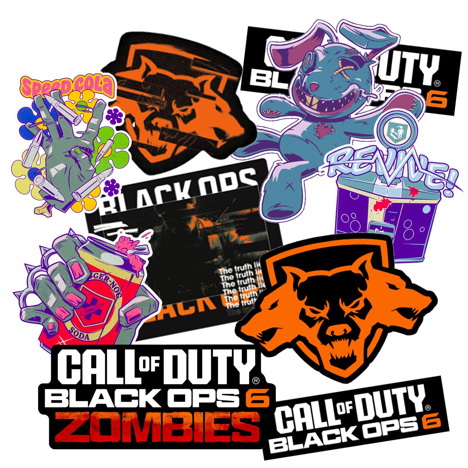 Call of Duty Sticker Collection