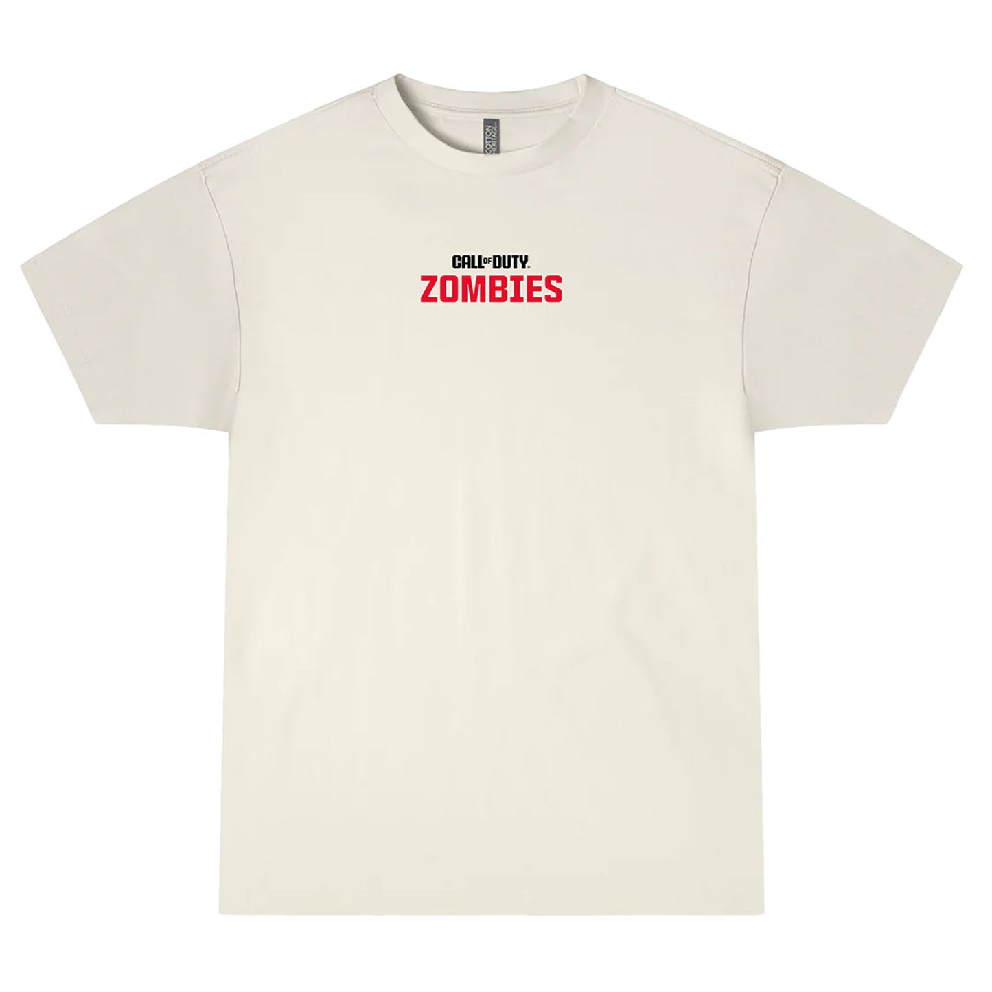 Call of Duty: Zombies Mob of the Dead Vintage White T-Shirt - Front View