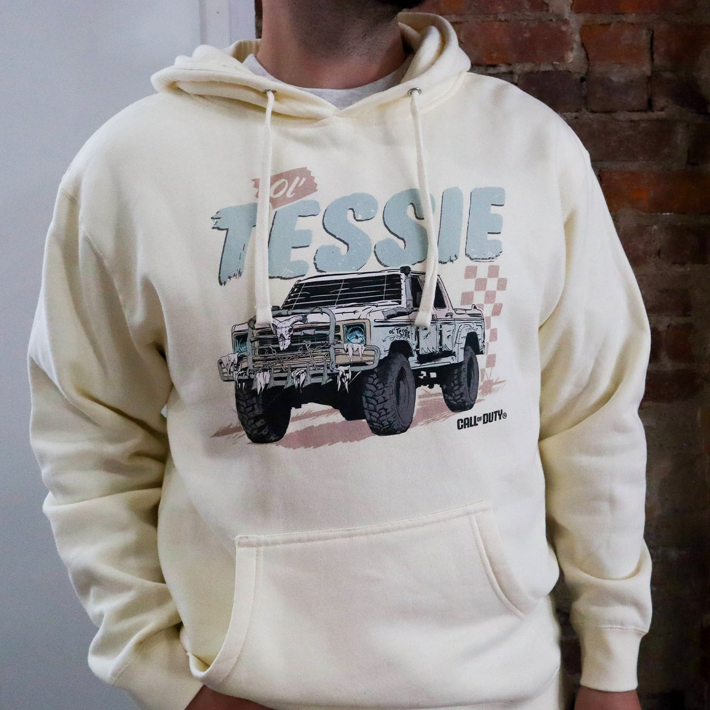 Call of Duty: Black Ops 7 Ol' Tessie Hoodie - Front View Stylized