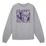 Call of Duty Anime Ghost Ash Heather Sweatshirt - Front View