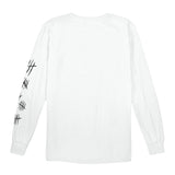 Call of Duty: Warzone Hash Marks White Long Sleeve T-Shirt - Back View