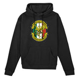 Call of Duty Weapons Hot Vaqueros Black Hoodie - Front View with Hot Vaqueros Design