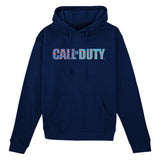 Call of Duty Damascus Logo Navy Hoodie - Front View