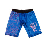 Call of Duty: Warzone Point3 Blue Compression Shorts - Front View