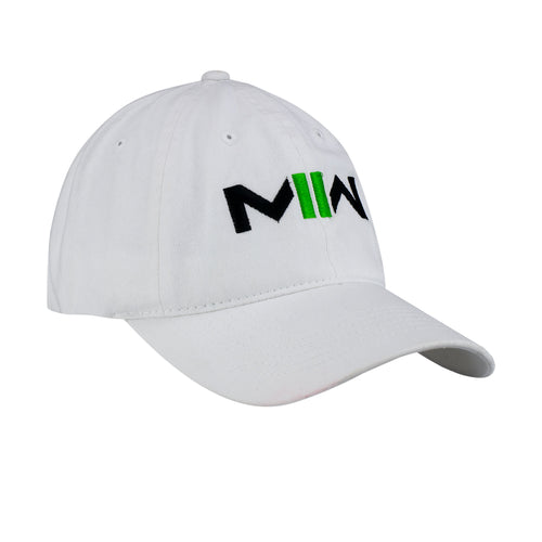 Call of Duty: Modern Warfare II Logo White Dad Hat - Front Side View