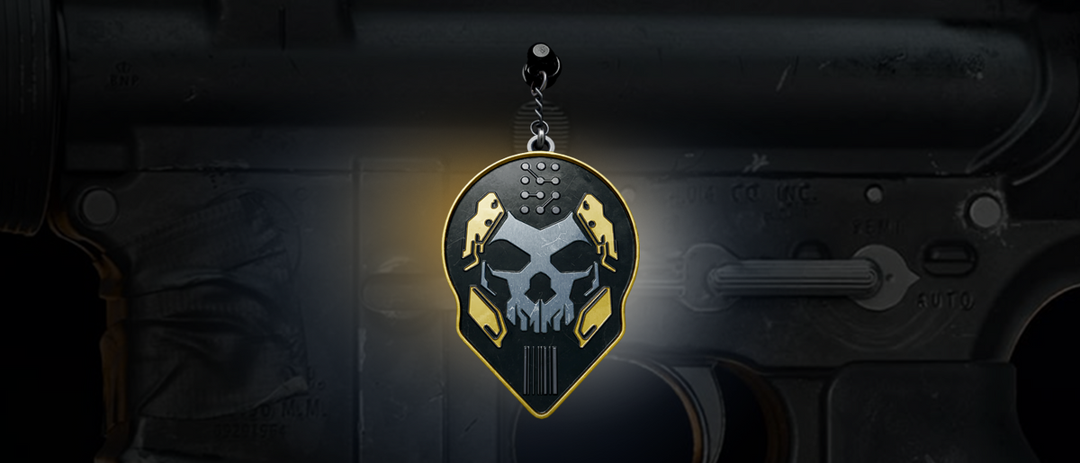 Call of Duty "The Myth" Ghost Weapon Charm