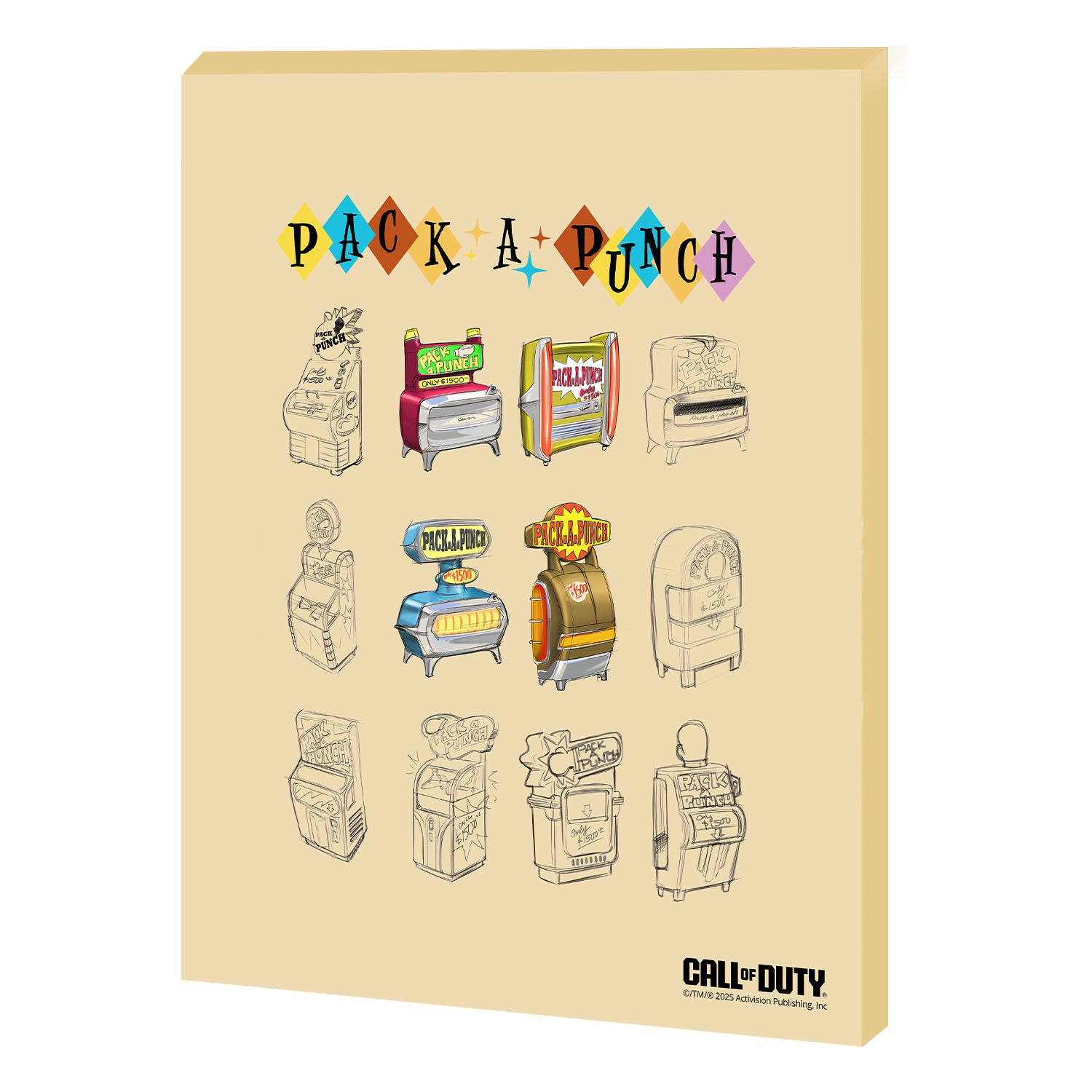 Call of Duty Pack-A-Punch 16x20" Canvas - Front View