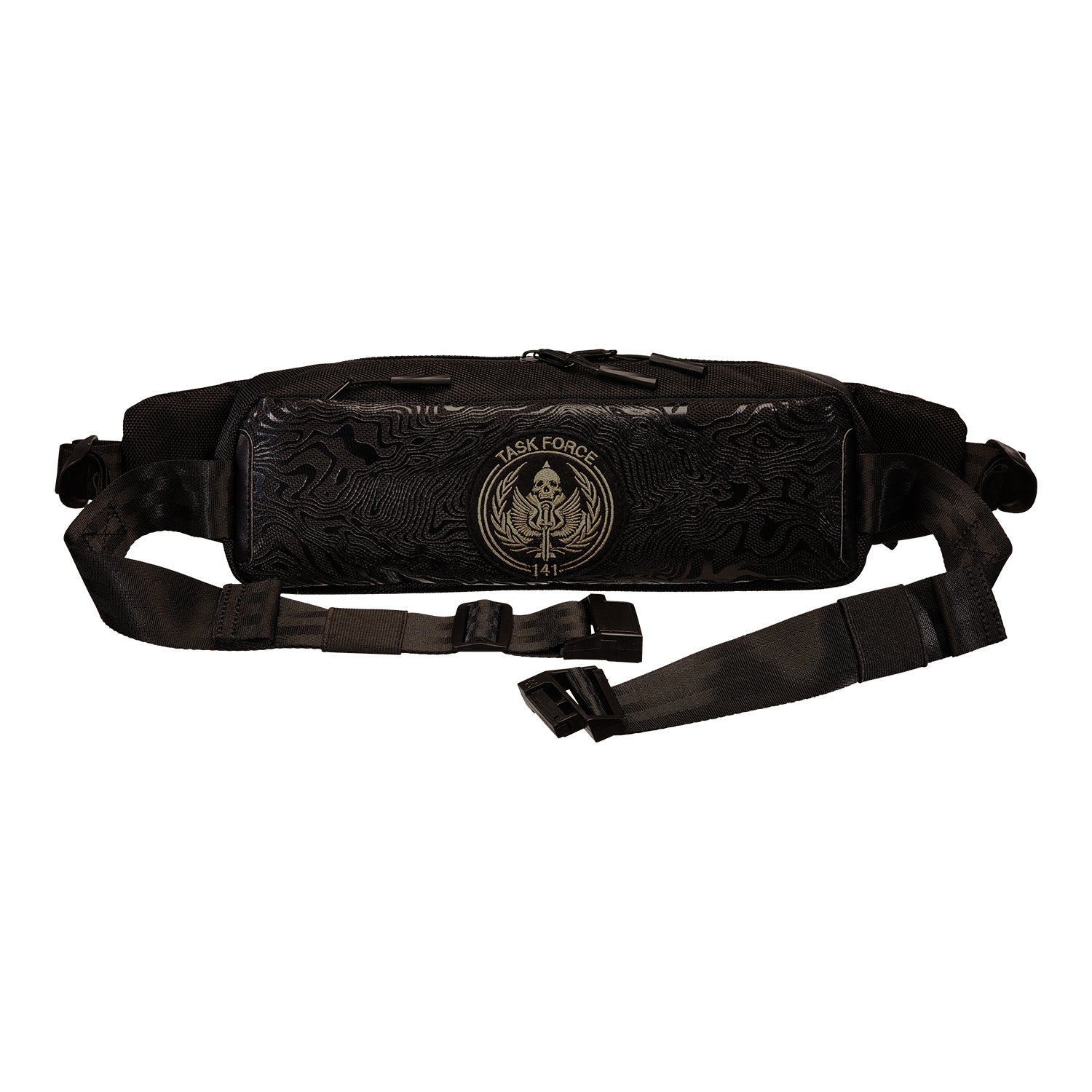Call of Duty Task Force 141 Crossbody Sling Bag - Front View Unclipped
