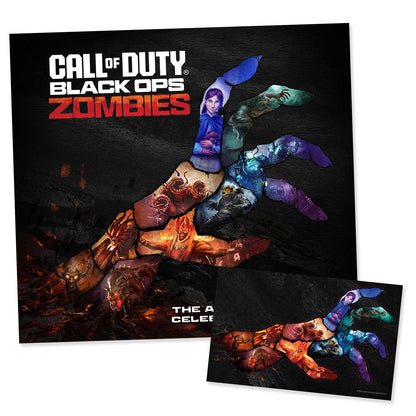 Call of Duty Black Ops Zombies: The Art of Treyarch - Front Cover with sticker