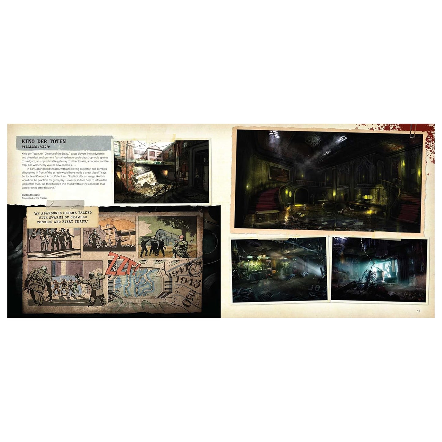 Call of Duty Black Ops Zombies: The Art of Treyarch - preview of inside pages