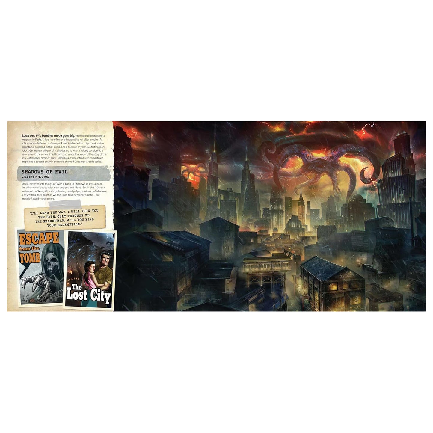 Call of Duty Black Ops Zombies: The Art of Treyarch - preview of inside pages