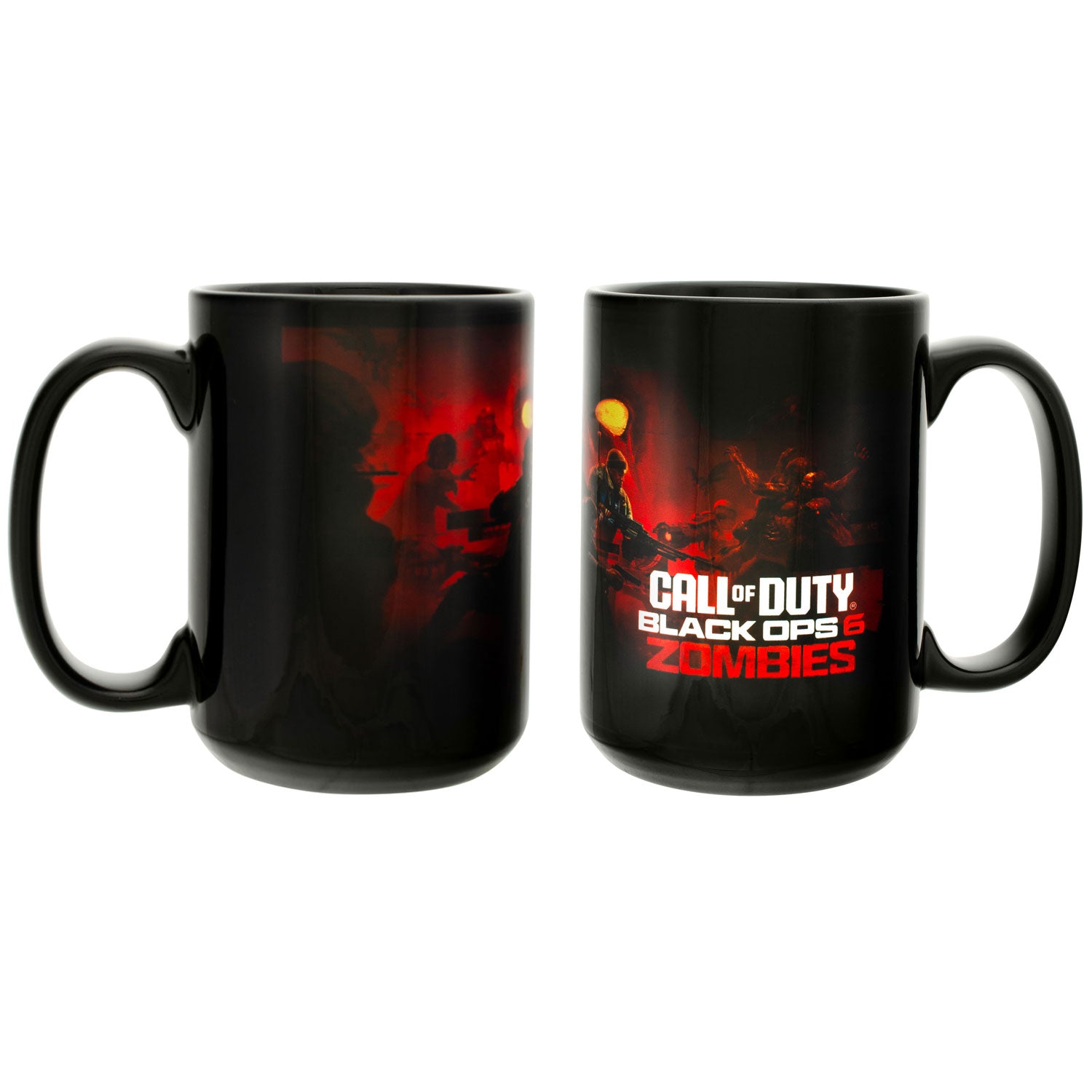 Call of Duty: Black Ops 6 Zombies Key Art Ceramic Mug - Front and Back View