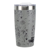 Call of Duty: Warzone Verdansk Map 20oz Tumbler - Side View