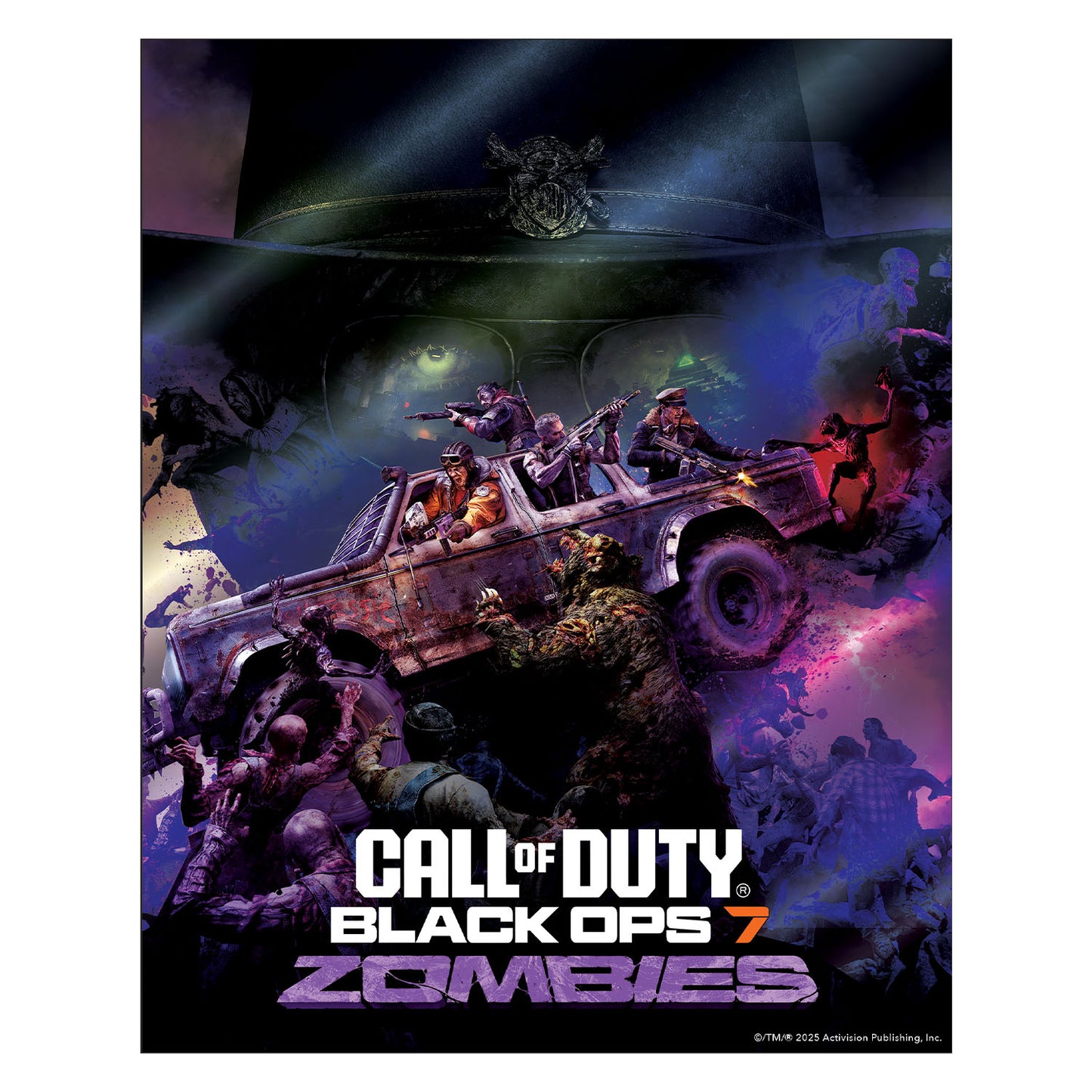 Call of Duty: Black Ops 7 Zombies 16x20" Foil Poster - Front View