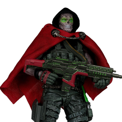 Call of Duty Burned Spawn Figurine - Close Up View