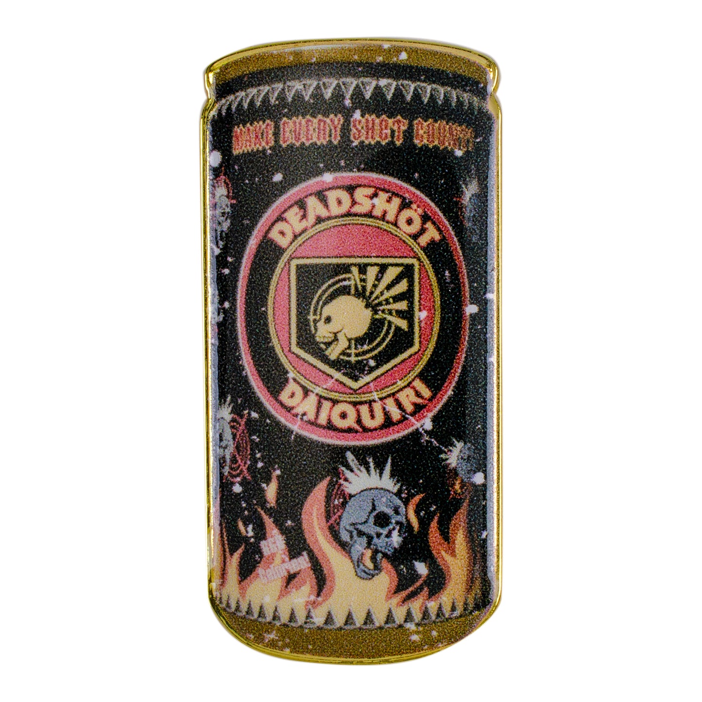 Call of Duty: Zombies Perk Can Pin Set - Front View Deadshot Daquiri