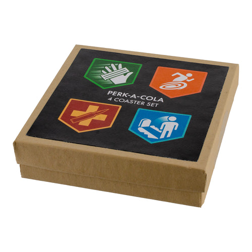 Call of Duty Perk-a-Cola 4-Pack Coaster Set - Package View