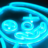 Call of Duty Mister Peeks LED Neon Sign - Closeup View