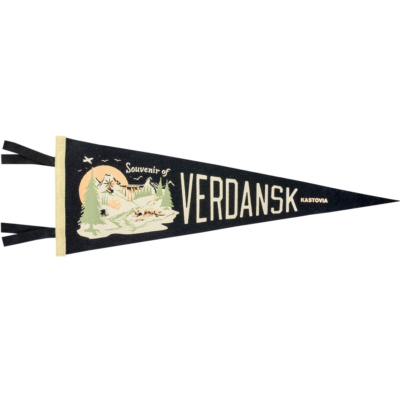 Call of Duty: Warzone Verdansk Pennant - Front View