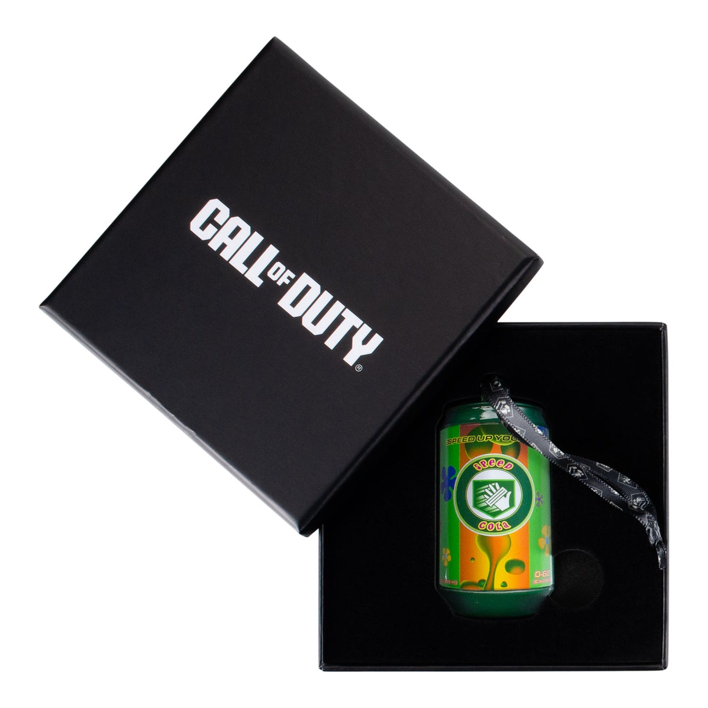 Call of Duty Speed Cola Ornament - Front View in Package