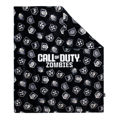 Call of Duty Perk Icon Blanket - Front View