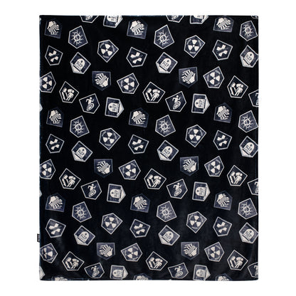 Call of Duty Perk Icon Blanket - Back View