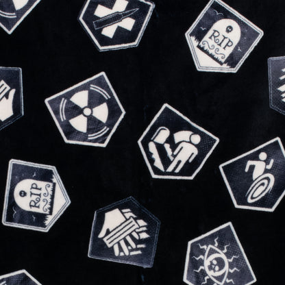 Call of Duty Perk Icon Blanket - Close Up View