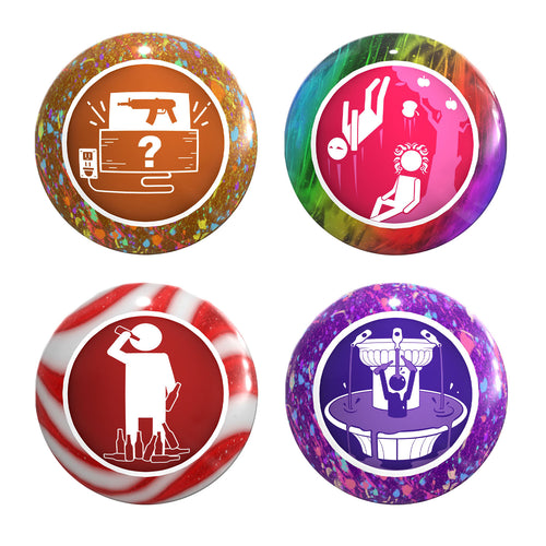 Call of Duty Gobblegum 4-Pack Coaster Set - Front View Coasters