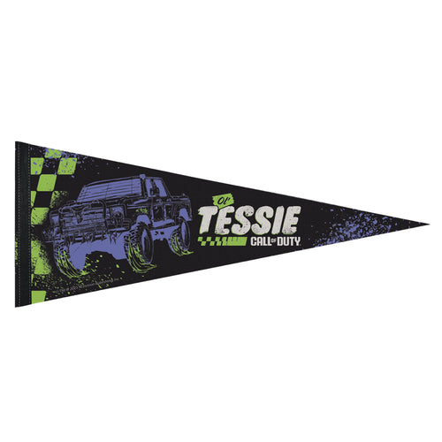 Call of Duty: Black Ops 7 Zombies Ol' Tessie Pennant - Front View