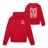 Call of Duty: Warzone Captured Red Hoodie - front and back view