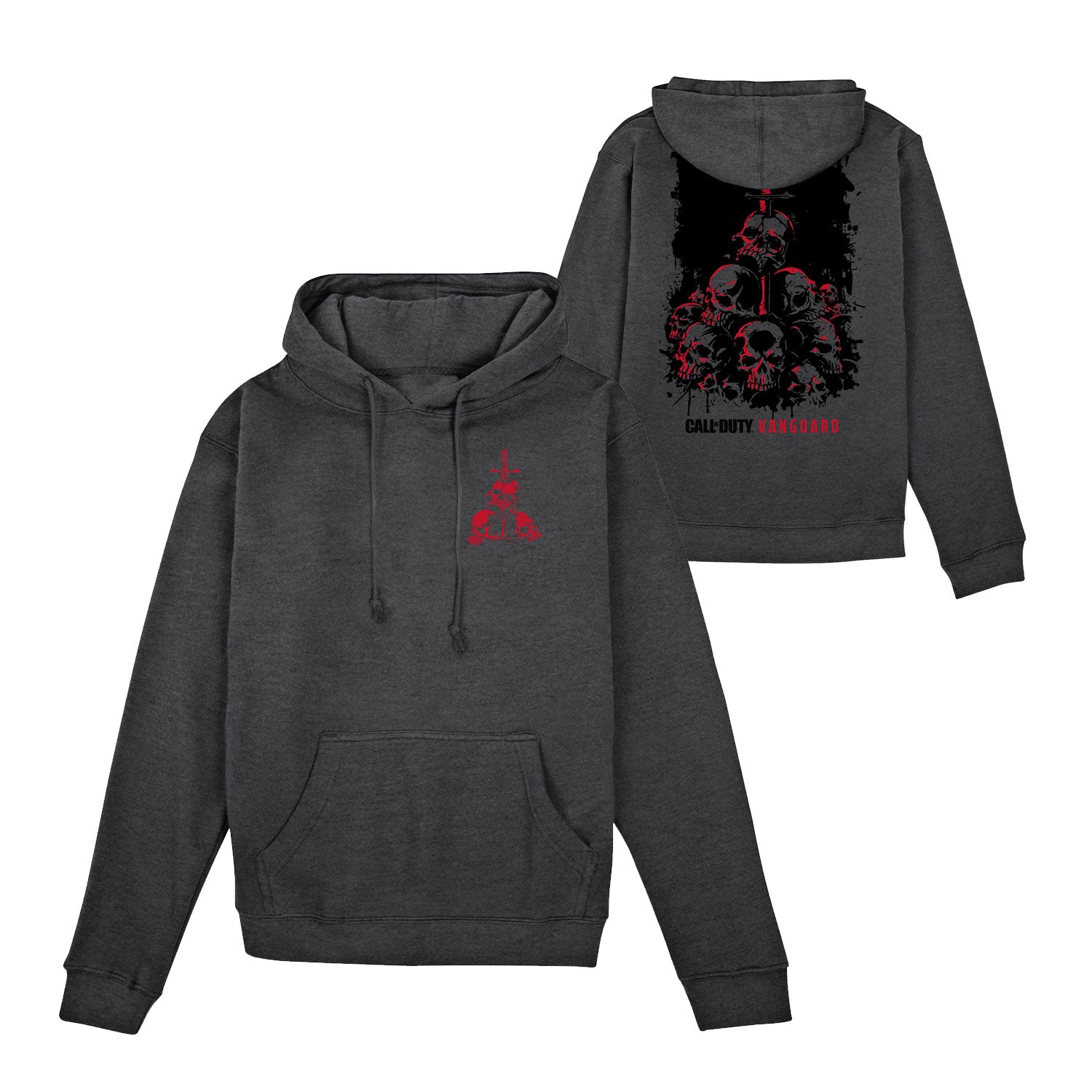 Call of Duty: Vanguard Champion Hill Grey Hoodie - front and back views