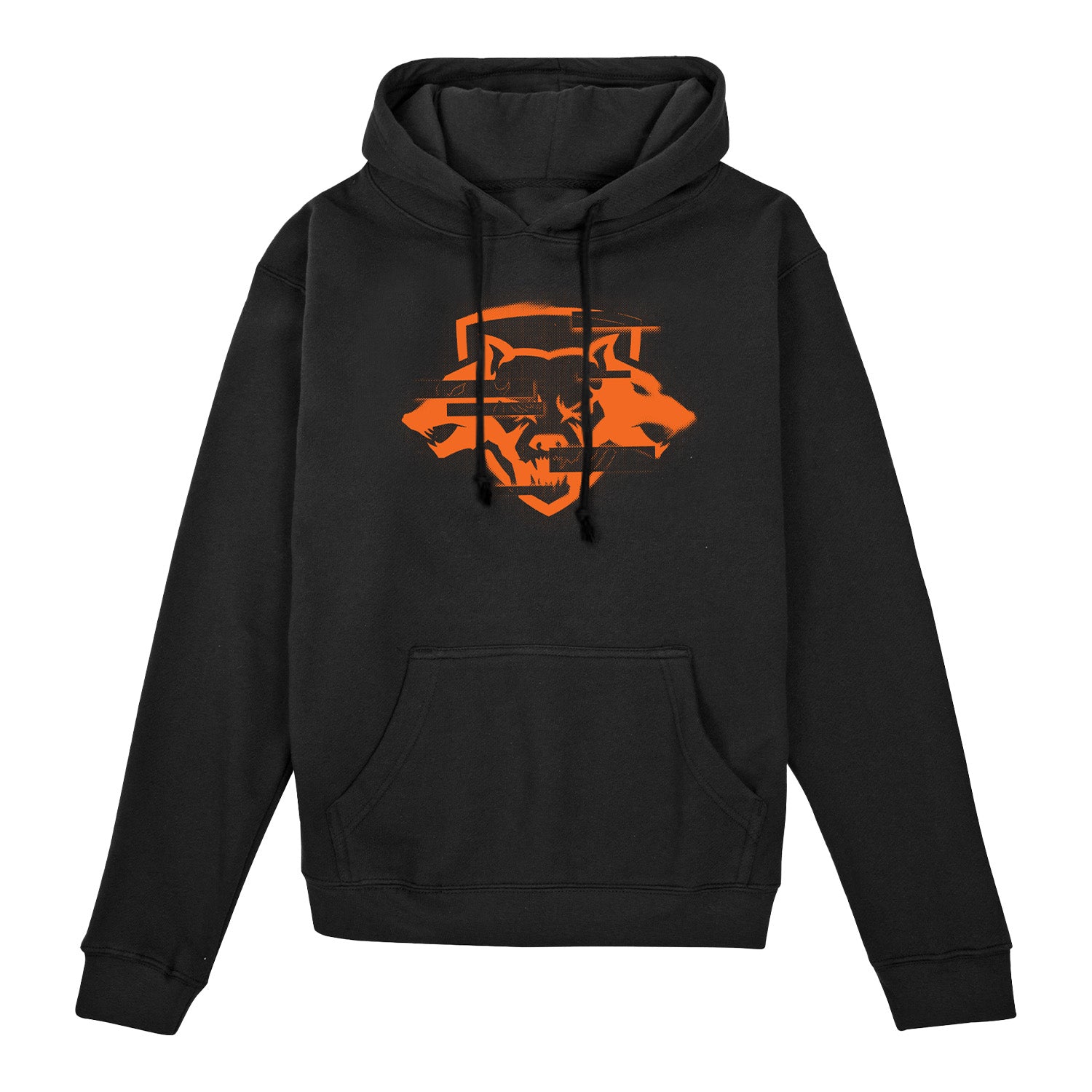 Call of Duty: Black Ops 6 Distressed Logo Black Hoodie - Call of