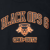 Call of Duty: Black Ops 6 Varsity Crewneck Sweatshirt - Close Up View