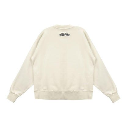 Call of Duty: Warzone Enjoy Verdansk Cream Sweatshirt - Back View