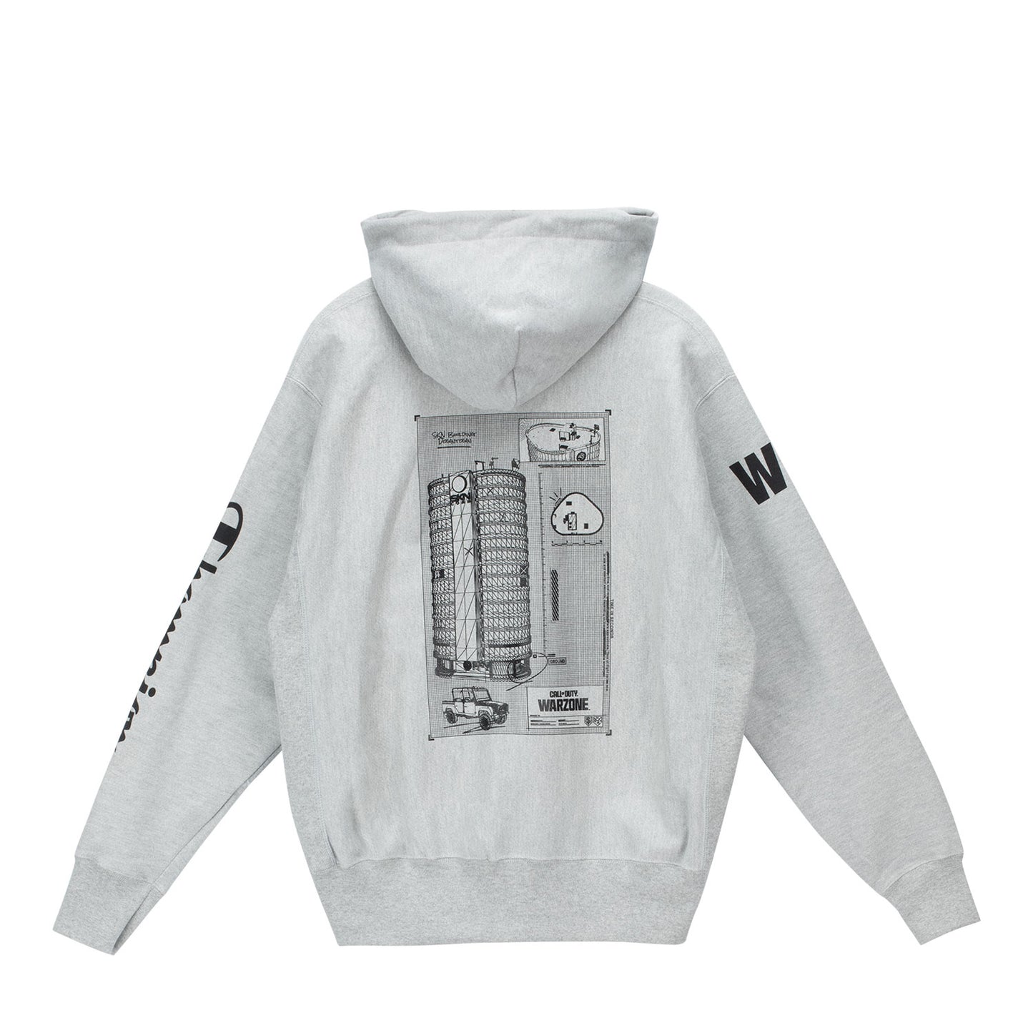 Call of Duty: Warzone Verdansk Champion Teamwear Hoodie - Back View