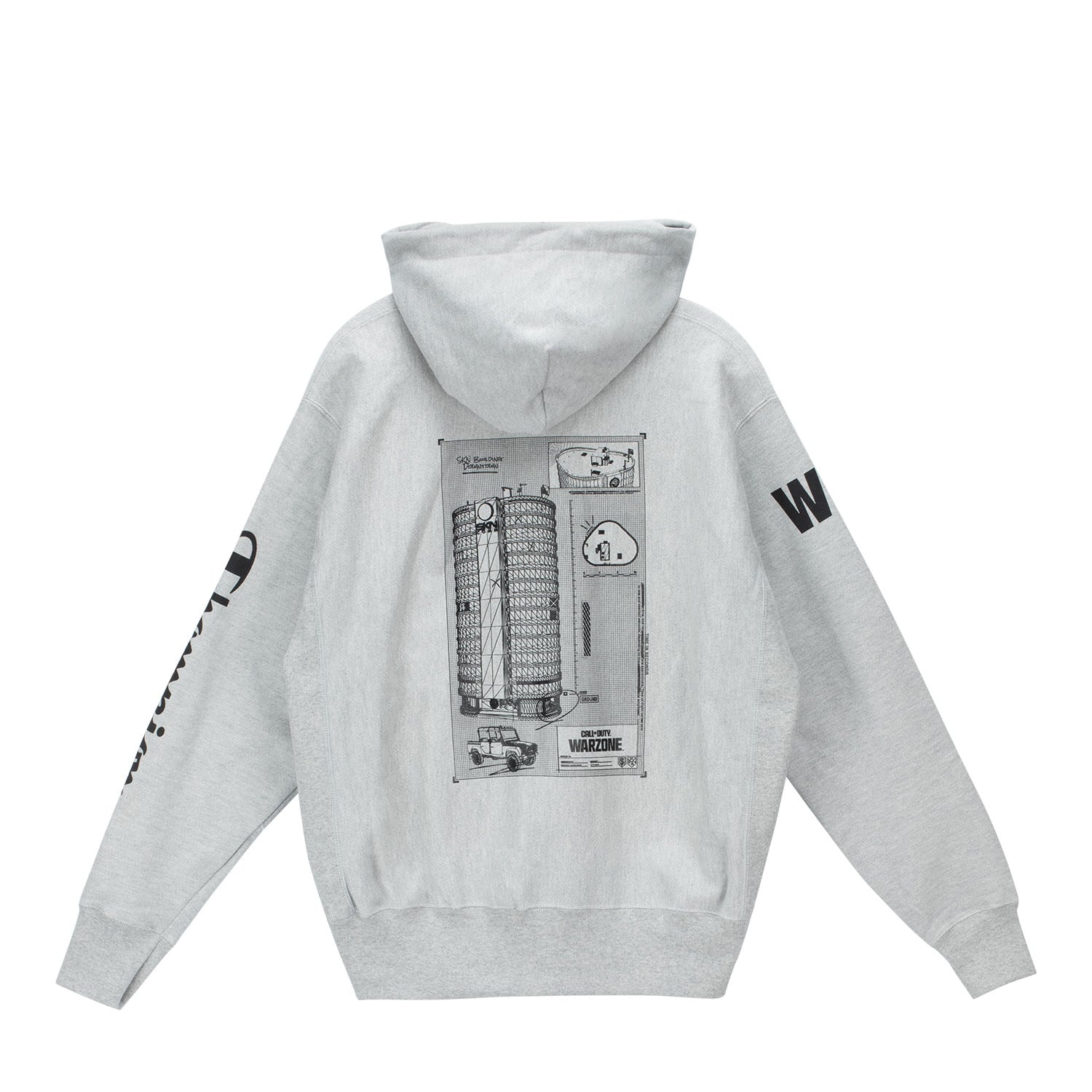 Call of Duty: Warzone Verdansk Champion Teamwear Hoodie - Back View