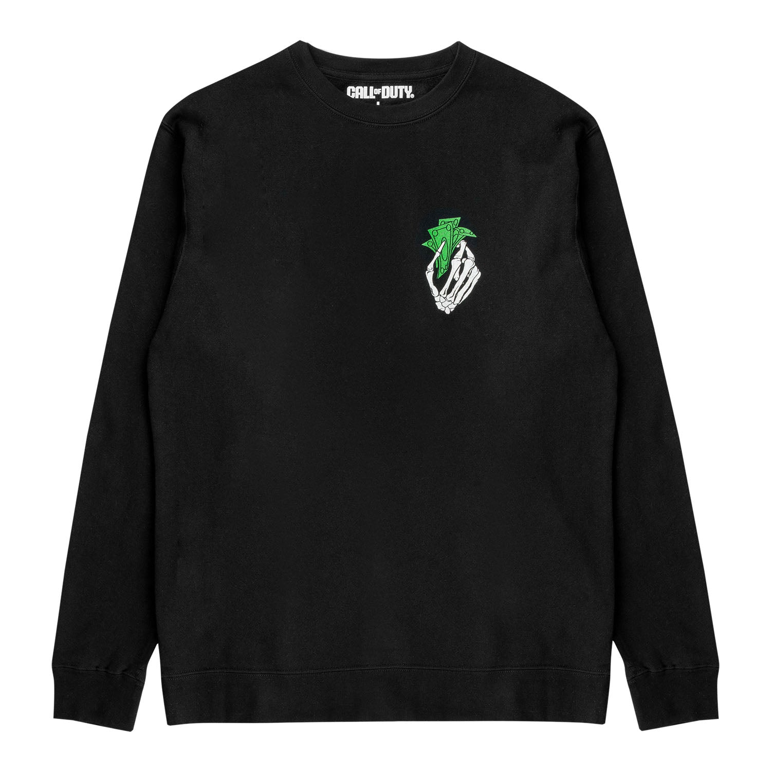 Call of Duty Buy Me Back Black Crewneck Sweatshirt - Front View