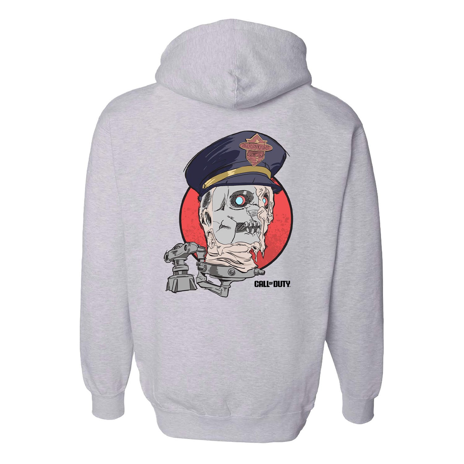 Call of Duty: Black Ops 7 Zombies T.E.D.D. Grey Pullover Hoodie | Call ...