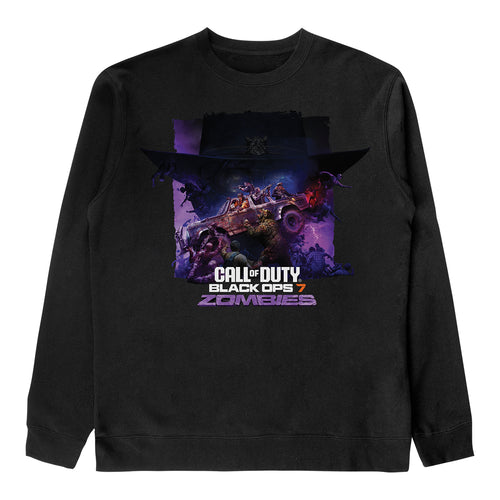 Call of Duty: Black Ops 7 Zombies Key Art Crewneck Sweatshirt - Front View