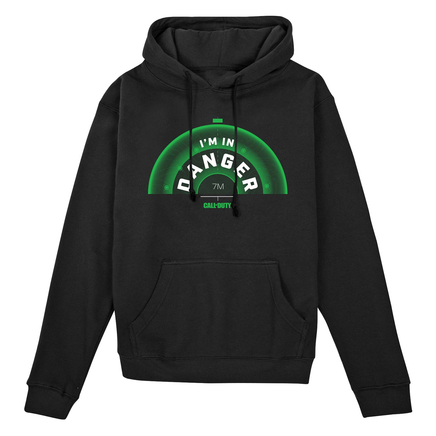 Call of Duty I'm In Danger Black Hoodie - Front View