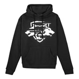 Call of Duty: Black Ops 6 Distressed White Logo Hoodie - Front View