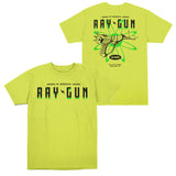 Call of Duty Ray Gun Yellow T-Shirt - Front and Back view