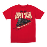 Call of Duty Ghost Train Red T-Shirt