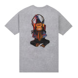 Call of Duty The Hundreds Monkey Bomb Heather Grey T-Shirt- Back View