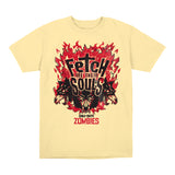 Call of Duty Fetch Me Their Souls Yellow T-Shirt - Front View