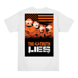 Call of Duty: Black Ops 6 The Truth Lies T-Shirt - Back View White Version